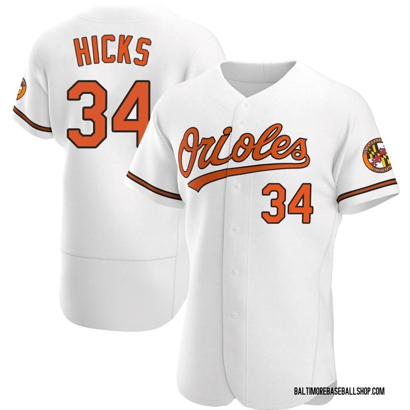 Aaron Hicks Baltimore Orioles Youth Black Backer Long Sleeve T-Shirt 