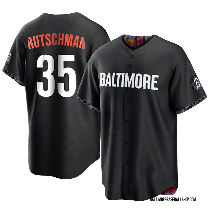 Baltimore Orioles Youth Adley Rutschman Orange S/S T- Shirt