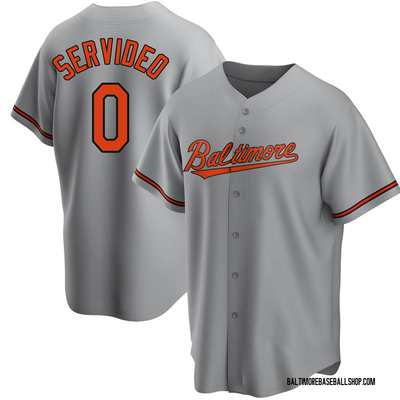 Men's Baltimore Orioles Anthony Servideo Authentic Orange Alternate Jersey