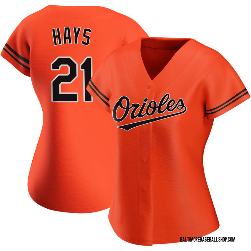 Austin Hays Men's Baltimore Orioles 2023 City Connect Jersey - Black  Authentic