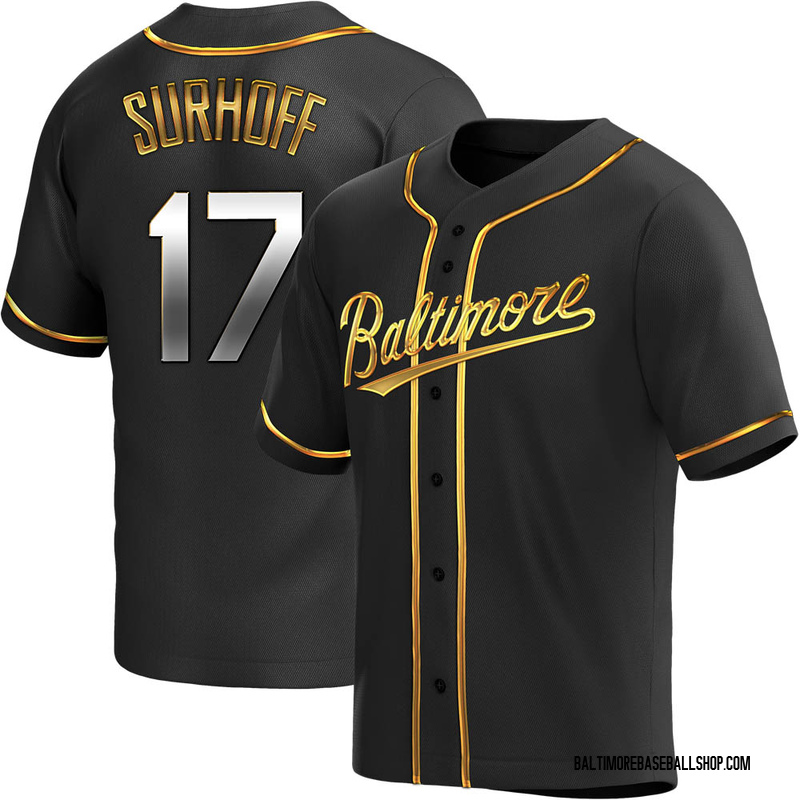 Bj Surhoff Jersey - Baltimore Orioles 2000 Alternate Throwback MLB Baseball  Jersey