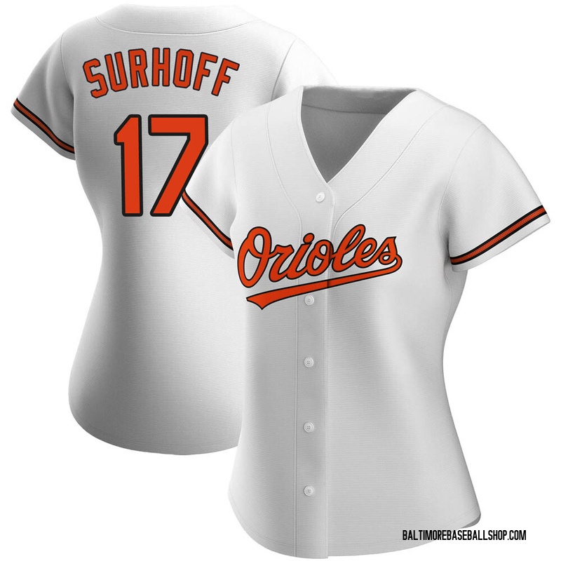 Bj Surhoff Jersey, Authentic Orioles Bj Surhoff Jerseys & Uniform - Orioles  Store