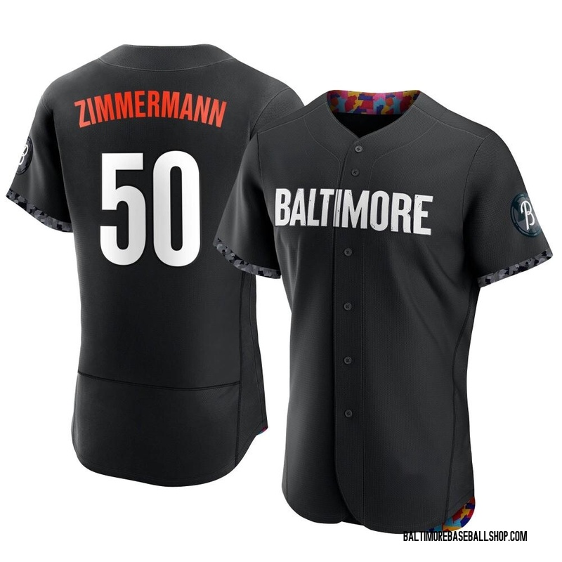 Bruce Zimmermann Baltimore Orioles Youth Black Base Runner Tri