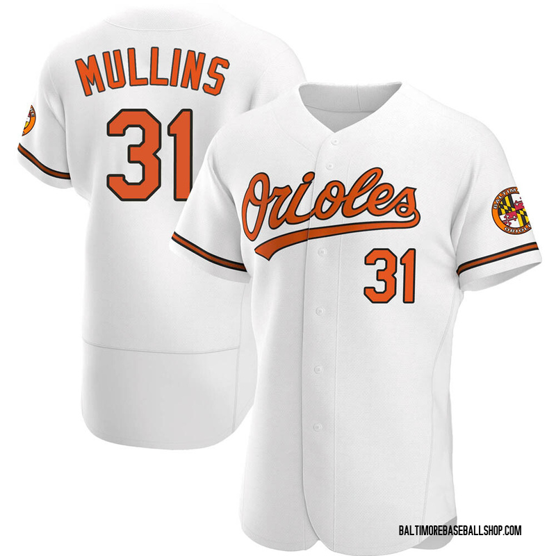 Cedric Mullins Men's Baltimore Orioles Home Jersey - White Authentic