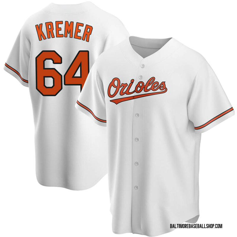Dean Kremer Men's Baltimore Orioles Home Jersey - White Replica