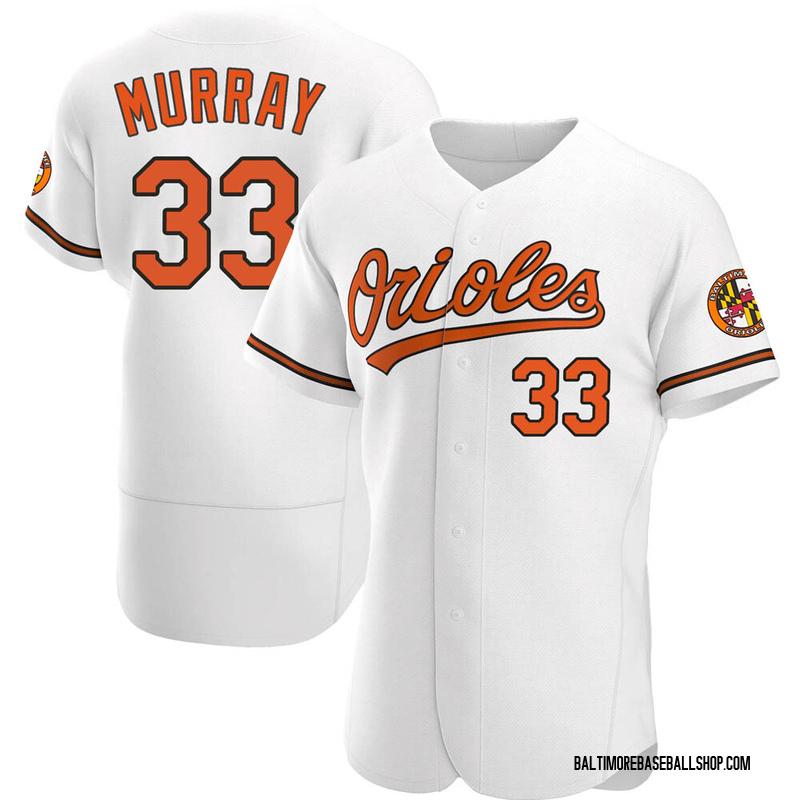 Eddie Murray Men's Baltimore Orioles Home Jersey - White Authentic