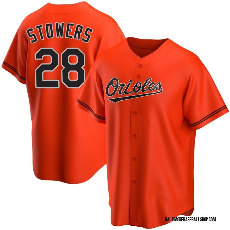 Kyle Stowers Baltimore Orioles Alternate Black Baseball Player