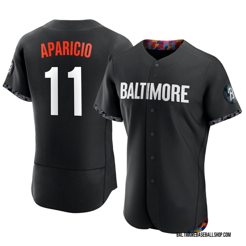 Luis Aparicio Baltimore Orioles Women's Backer Slim Fit T-Shirt - Ash