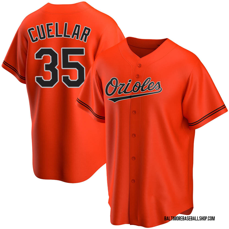 MAJESTIC  MIKE CUELLAR Baltimore Orioles 1971 Cooperstown Baseball Jersey