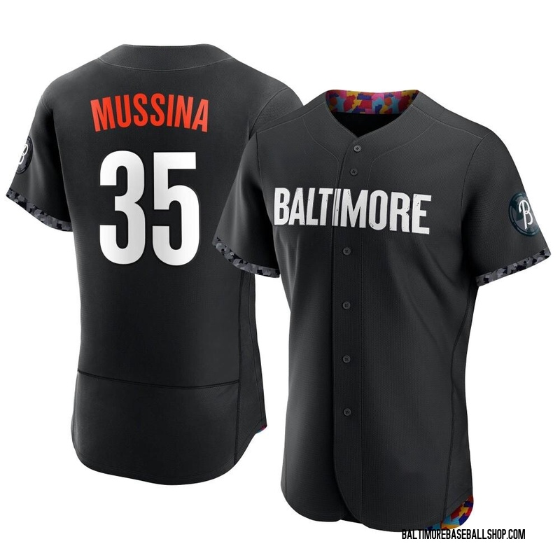 Mike Mussina Baltimore Orioles Women's Black Midnight Mascot V