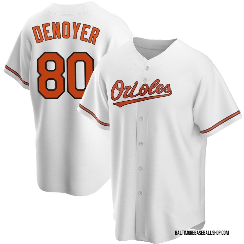 Custom Men's Detroit Tigers Home Jersey - White Replica