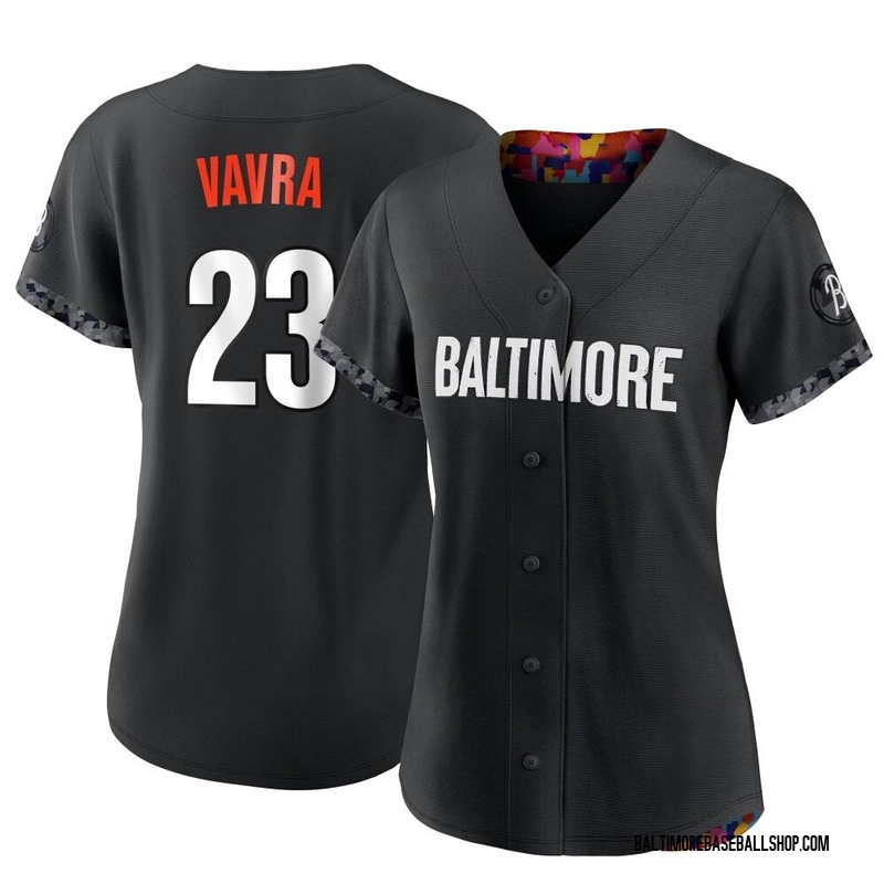 Terrin Vavra Women's Baltimore Orioles 2023 City Connect Jersey - Black  Replica